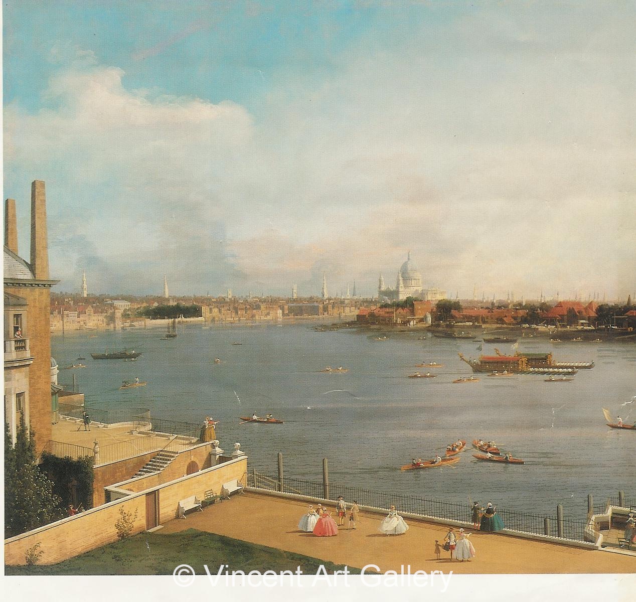 A1037, CANALETTO, The Thames and the City of London